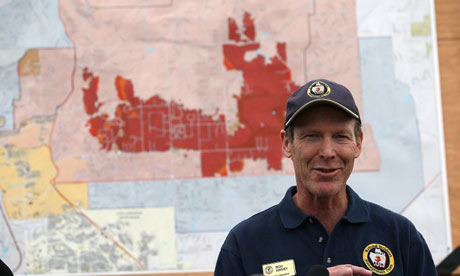 Rain helps firefighters tame Colorado blaze | World news | guardian.