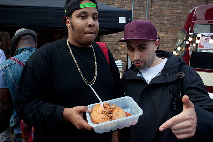 Street Food: Ribmeat roll