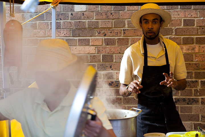 Street Food: Steamy scene