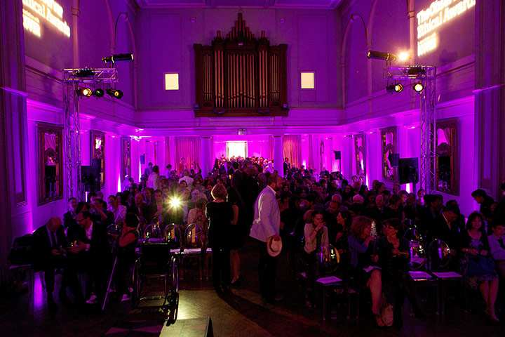 Ethical Awards: Waiting for the ceremony to begin at One Marylebone