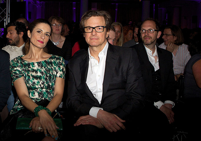 Ethical Awards: Guests and long time award supporters Colin and Livia Firth
