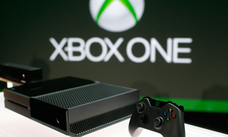 The Xbox One unveiled at a Microsoft press event in Redmond