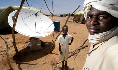 television refugee camp