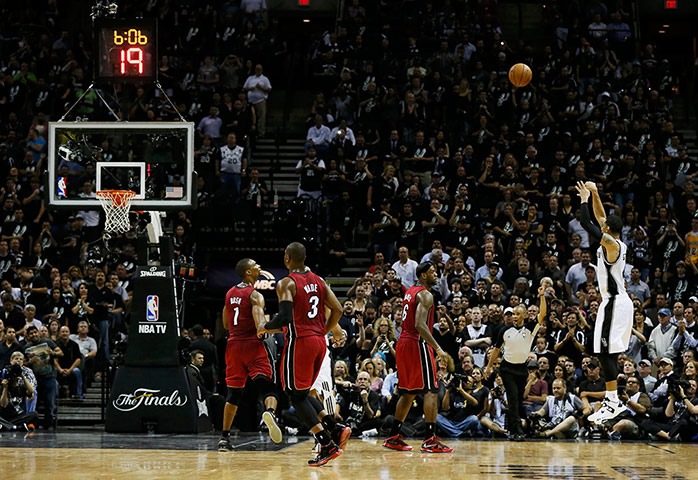 NBA Championship: Danny Green three-pointer game three