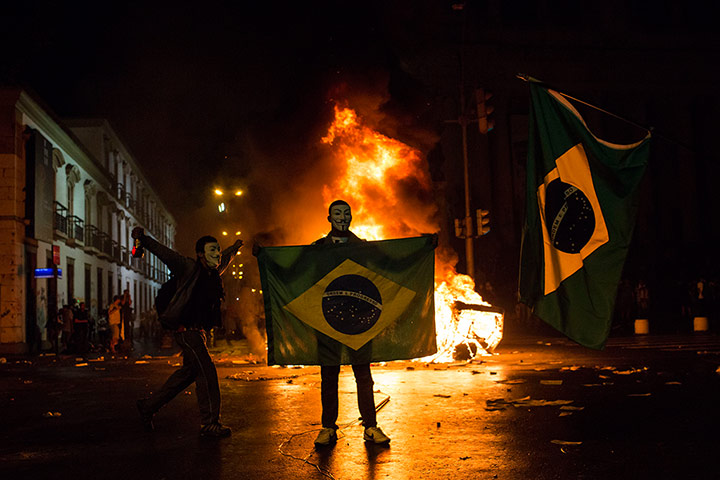 Brazil Protest:: protests