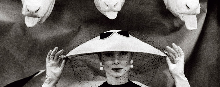 Conde nast : Guy Bourdin, French Vogue, February 1955