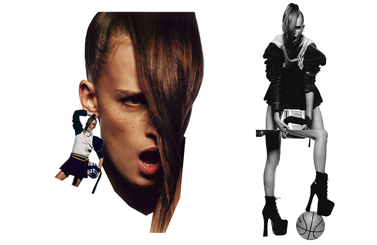 Conde nast : Collage - Vogue Paris, 2002 by Inez Van Lamsweerde and Vinoodh Matadin