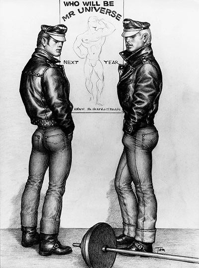 Keep your timber limber: Tom of Finland, 1963