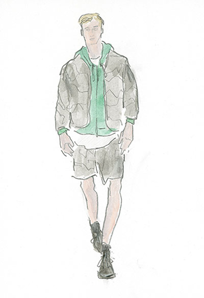 London Collections:: London Collections: Men – 9 different looks, illustrated 