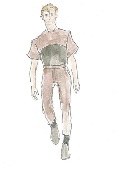 London Collections:: London Collections: Men – 9 different looks, illustrated 