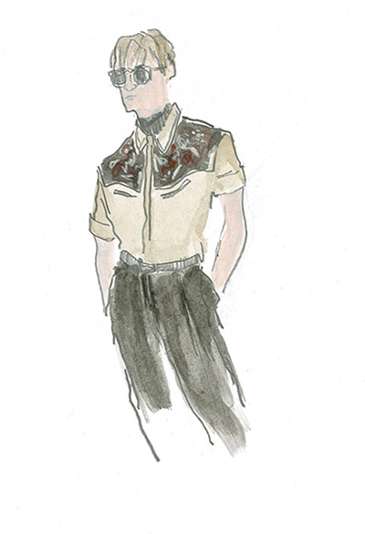 London Collections:: London Collections: Men – 9 different looks, illustrated 