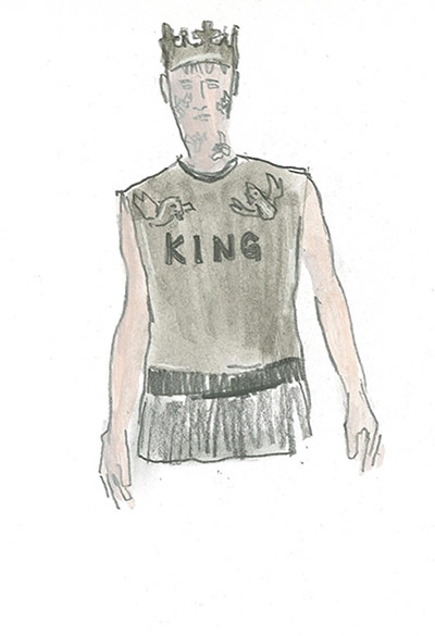 London Collections:: London Collections: Men – 9 different looks, illustrated 