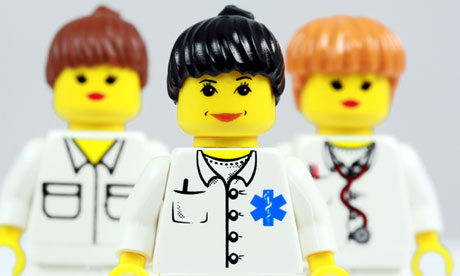 team of lego nurses