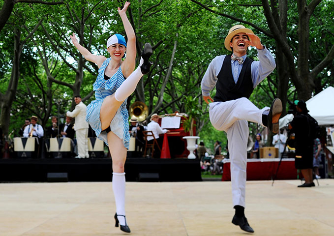 jazz age: Eighth Annual Jazz Age picinic in New York