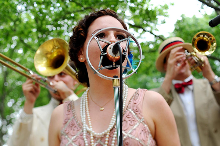 jazz age: Eighth Annual Jazz Age picinic in New York