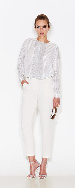 Silk blouses:: Silk blouses: the fashion line-up - in pictures