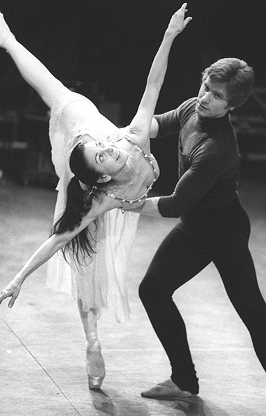 David Wall and Margot Fonteyn 