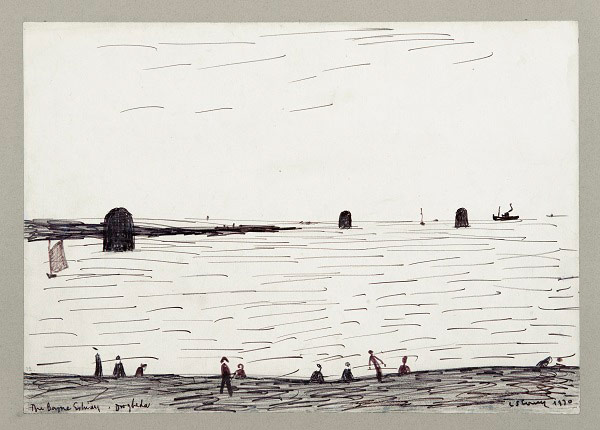 Unseen Lowry: The Boyne Estuary, Drogheda