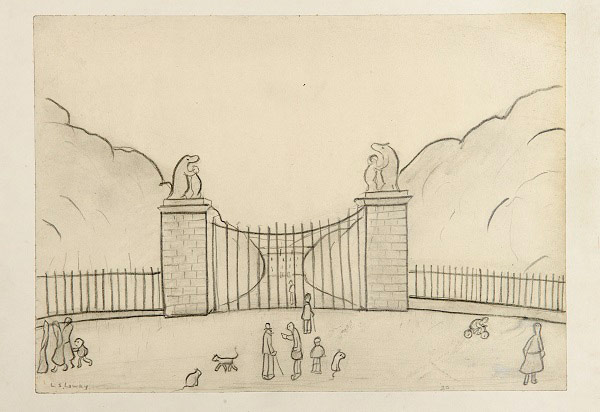 Unseen Lowry: The Bear Gate