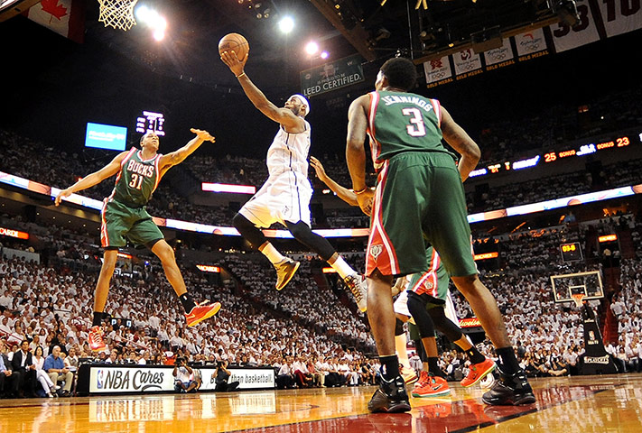 NBA Championship: LeBron James Heat Bucks