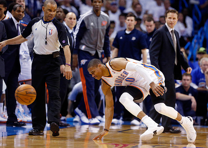 NBA Championship: Russell Westbrook Thunder Rockets