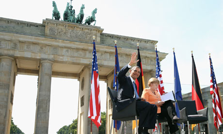 Obama speech in Berlin looks to 'shared values' of iron curtain era...