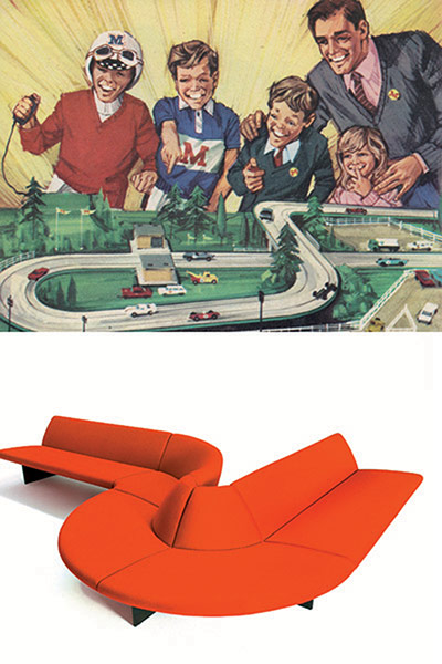 Dixonary: Serpentine Sofa 2003