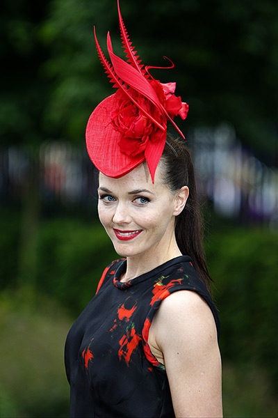 Ladies day at Ascot: Victoria Pendleton during Ladies Day