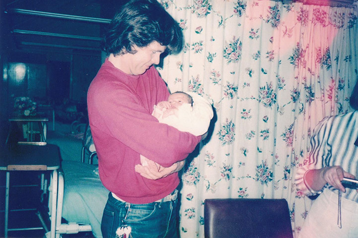 Under cover cops: Bob Lambert and child