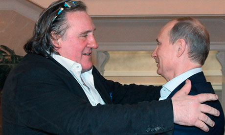 Gerard Depardieu, Vladimir Putin