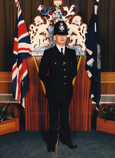 Peter Francis: Peter Francis in uniform