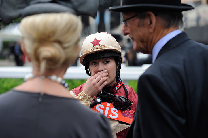 Tom's Ladies day: Hayley Turner talks to the connections of the horse You Da One 