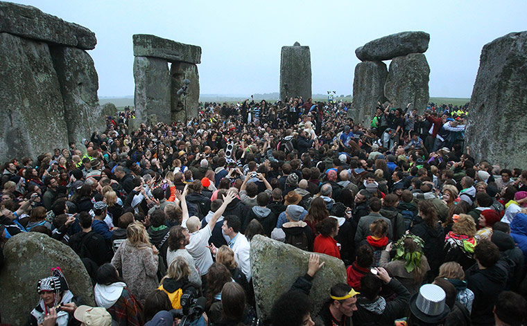 2013 summer solstice: Summer Solstice at Stonehenge