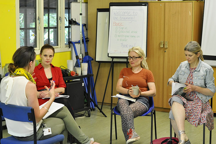 Camley Street : Volunteering week project at Camley Street with London Wildlife Trust staff