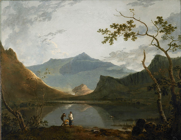 Art Everywhere: Richard Wilson, Snowdon from Llyn Nantlle, c 1765-1767