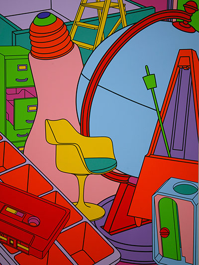 Art Everywhere: Michael Craig-Martin, Inhale (Yellow), 2002
