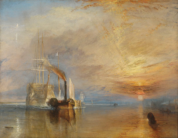 Art Everywhere: Joseph Mallord William Turner, The Fighting Temeraire, 1839