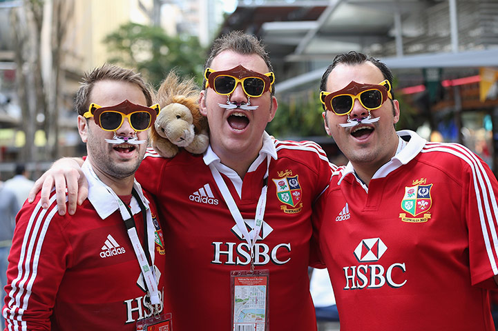 Lions gallery: Lions fans