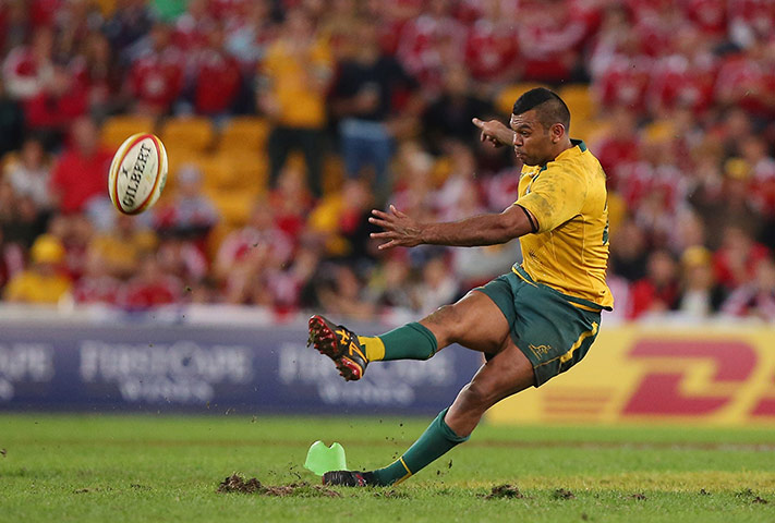 Lions gallery: Beale kicks