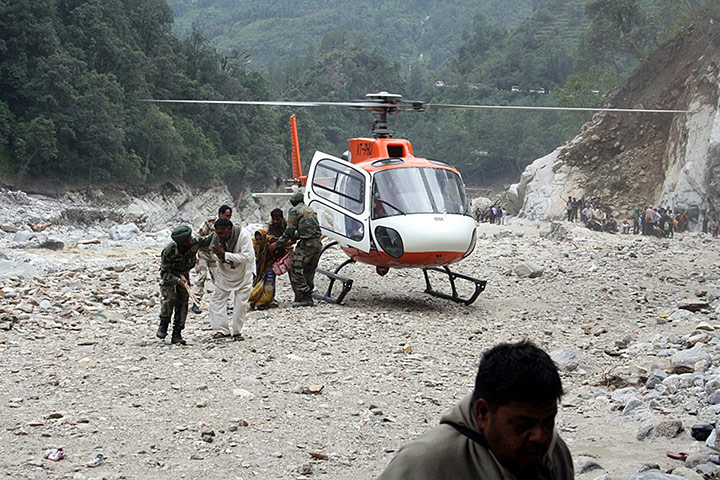 India Food: Rescue operation after Floods in India