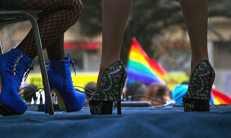 weekend in pictures: Activists take part in the Gay Pride Par