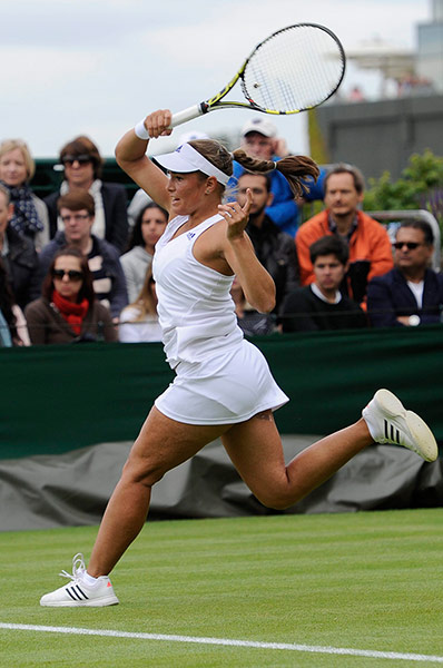 Wimbledon day one: Monica Puig