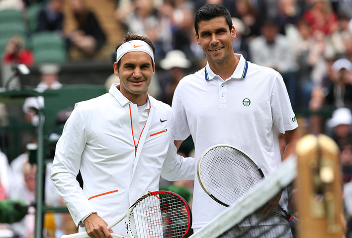 Wimbledon update one: Federer and Hanescu