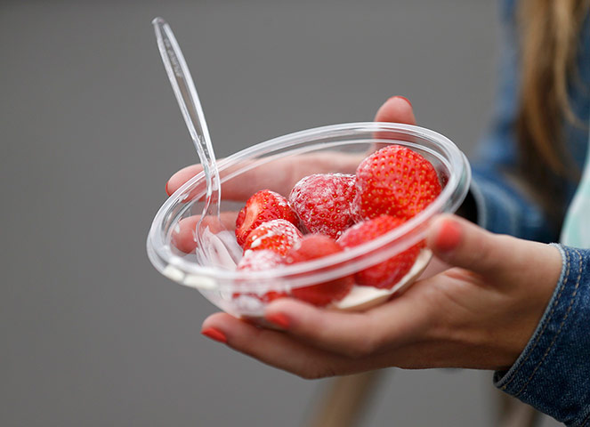 Wimbledon update two: Strawberries and cream