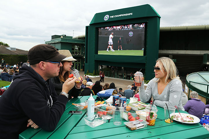 Wimbledon update five: Murray mound
