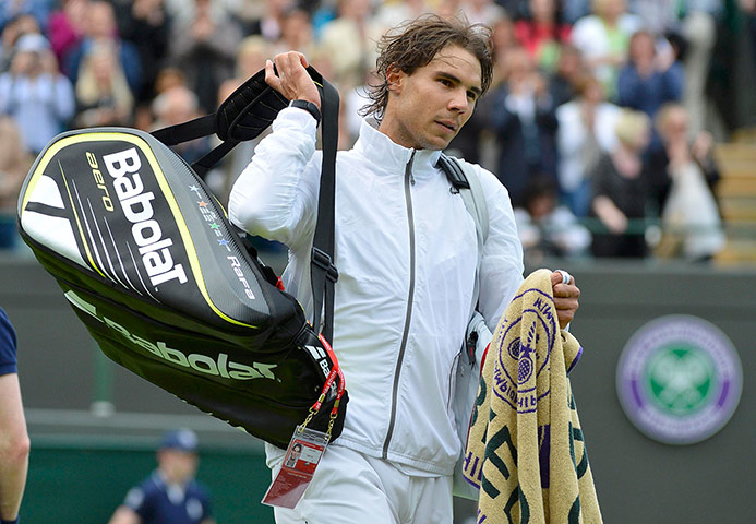 Wimbledon update six: Nadal leaves