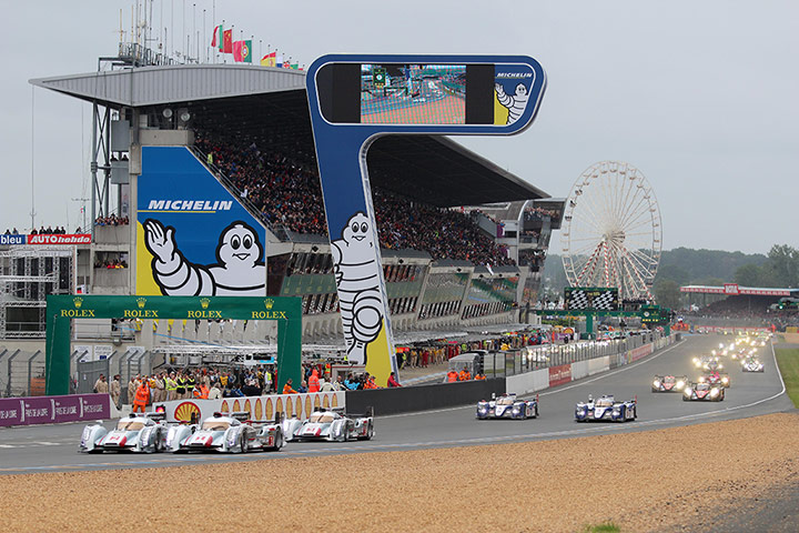 Le mans 24 hours : First corner