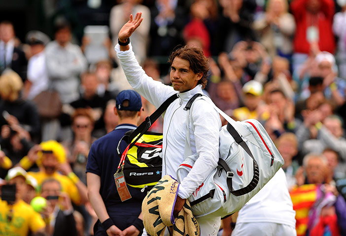 Nadal v Darcis: Nadal exits