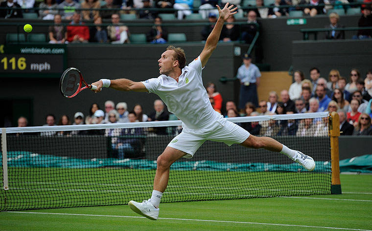 Tom Jenkins at Wimbledon: Tom Jenkins at Wimbledon