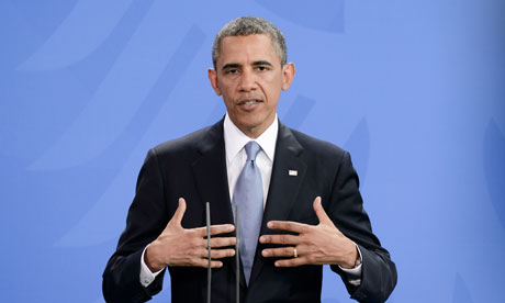 President Barack Obama Visits Berlin